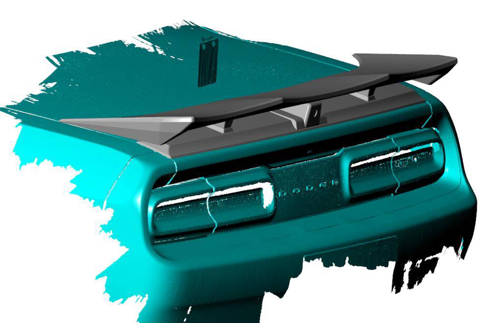 Rennsieger™ | Dodge Challenger (15- ) | Trunk Spoiler | Carbon Fiber - Rennsieger