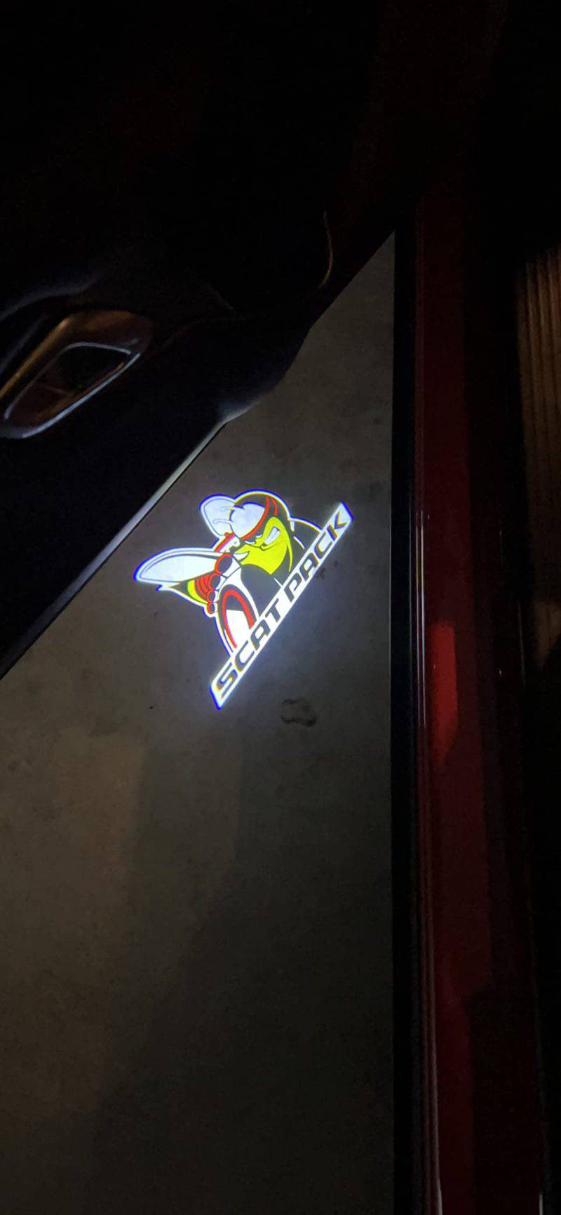 Rennsieger™ Dodge Challenger High-Res LED Door Lights (Glass)(2pcs) - Rennsieger