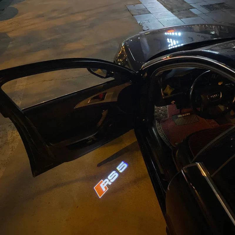 Rennsieger™ Audi High-Res LED Door Lights (Glass)(2pcs) - Rennsieger