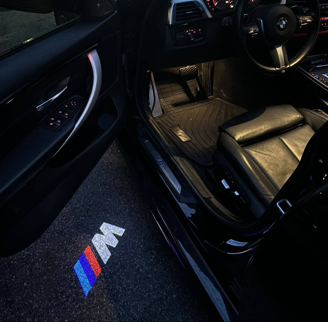 Rennsieger™ BMW High-Res LED Door Lights (Glass)(2pcs) - Rennsieger