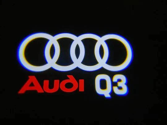 Rennsieger™ Audi High-Res LED Door Lights (Glass)(2pcs) - Rennsieger