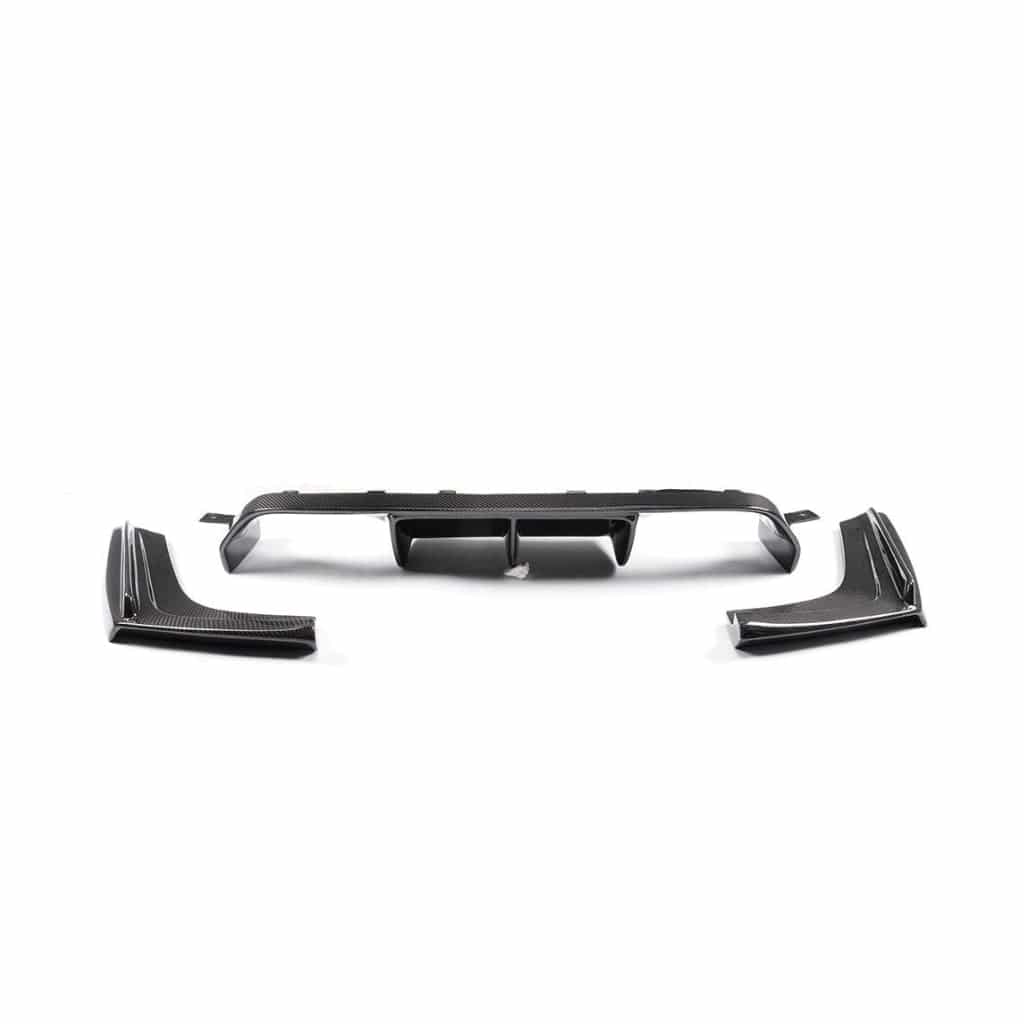 Rennsieger™ | BMW M3 (14-19) | 3-Piece Apex Rear Diffuser | Carbon Fiber - Rennsieger