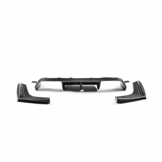 Rennsieger™ | BMW M3 (14-19) | 3-Piece Apex Rear Diffuser | Carbon Fiber - Rennsieger
