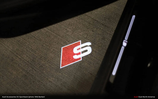 Rennsieger™ Audi High-Res LED Door Lights (Glass)(2pcs) - Rennsieger