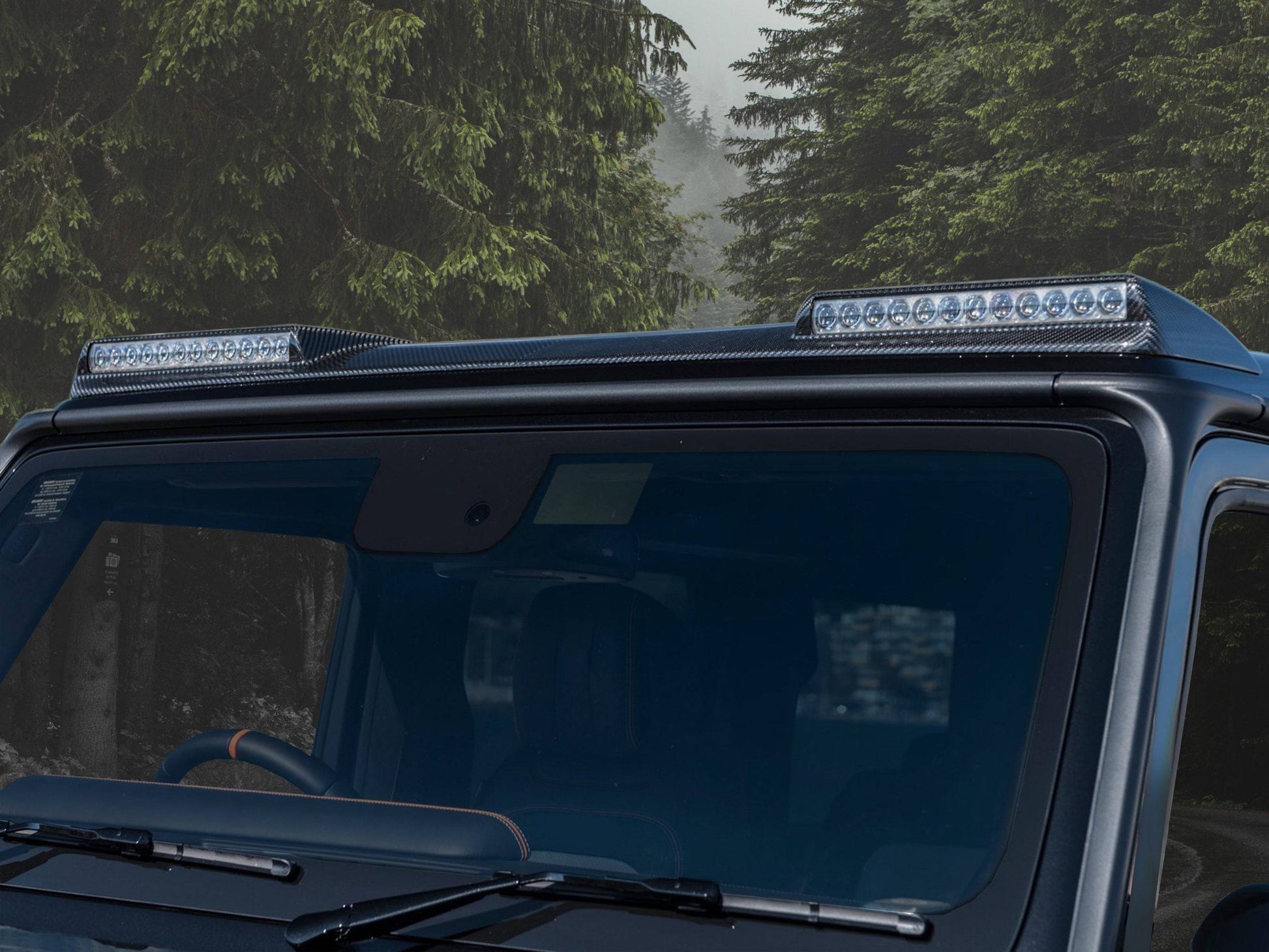 Rennsieger™ | G Class (19- ) | Roof Lights | Carbon Fiber - Rennsieger