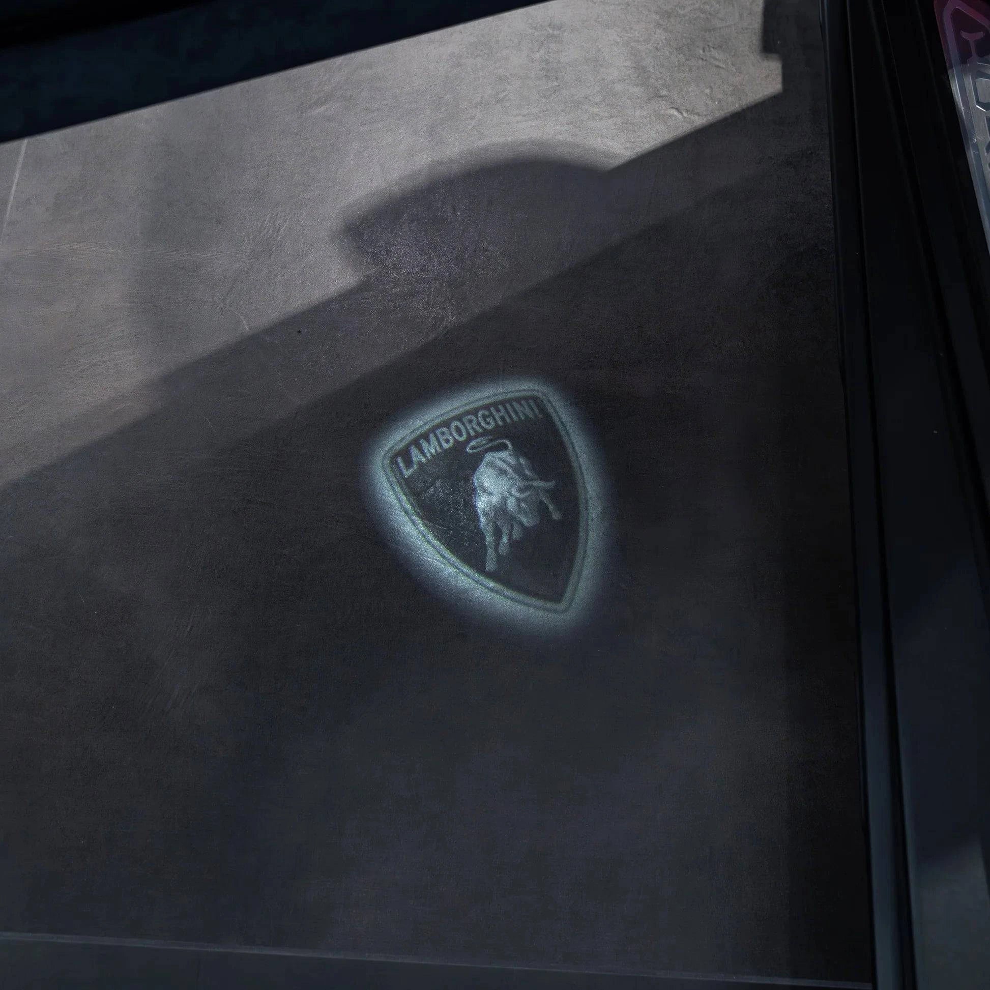 Rennsieger™ Lamborghini High-Res LED Door Lights (Glass)(2pcs) - Rennsieger