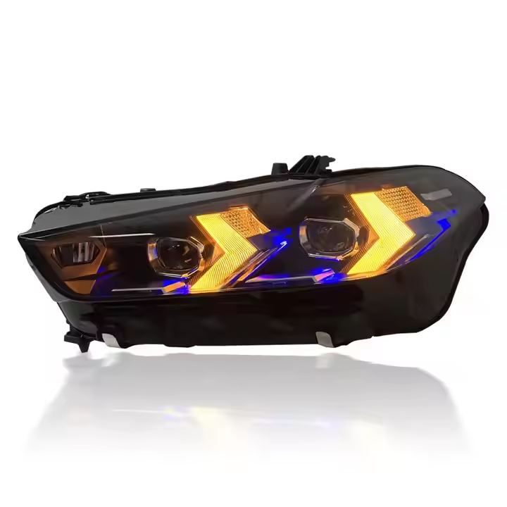 2024+ BMW X5 Snake Eyes LED Headlights | G05 G18 LCI Full Assembly