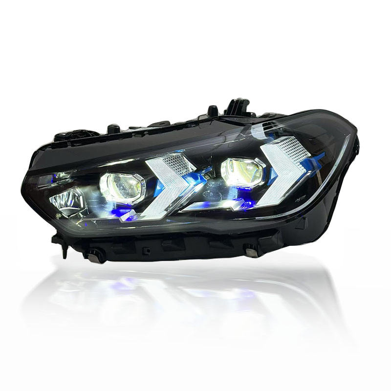 2020-2023 BMW X5 M Snake Eyes Laserlight LED Headlights | F95 Full Assembly