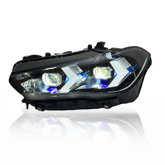 2019-2023 BMW X5 Snake Eyes Laserlight LED Headlights | G05 G18 Full Assembly