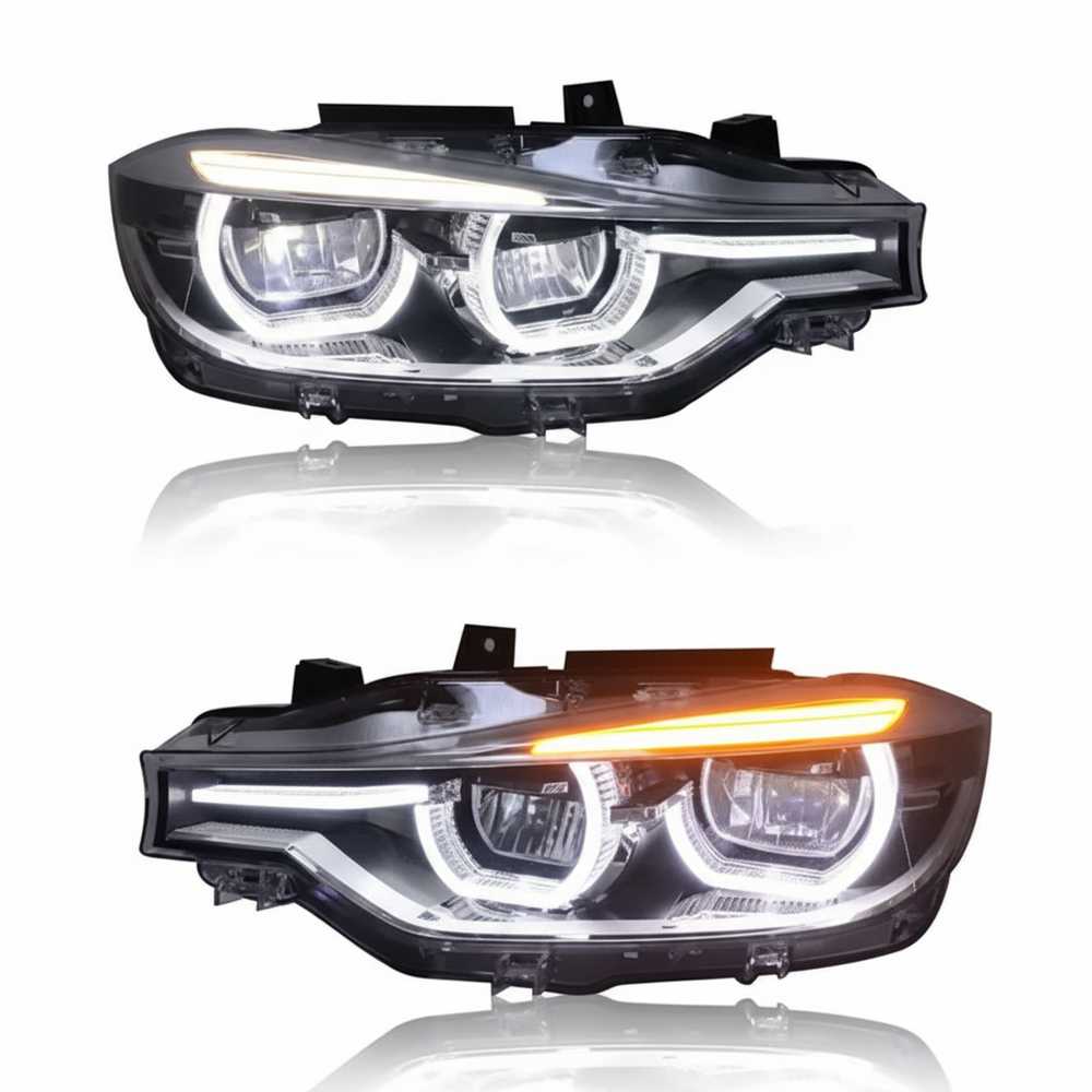 2012-2018 BMW 3 Series LCI LED Headlights Upgrade | F30 F31 Full Assembly