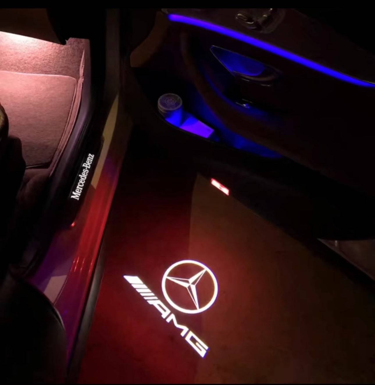 Rennsieger™ Mercedes Benz High-Res LED Door Lights (Glass)(2pcs) - Rennsieger