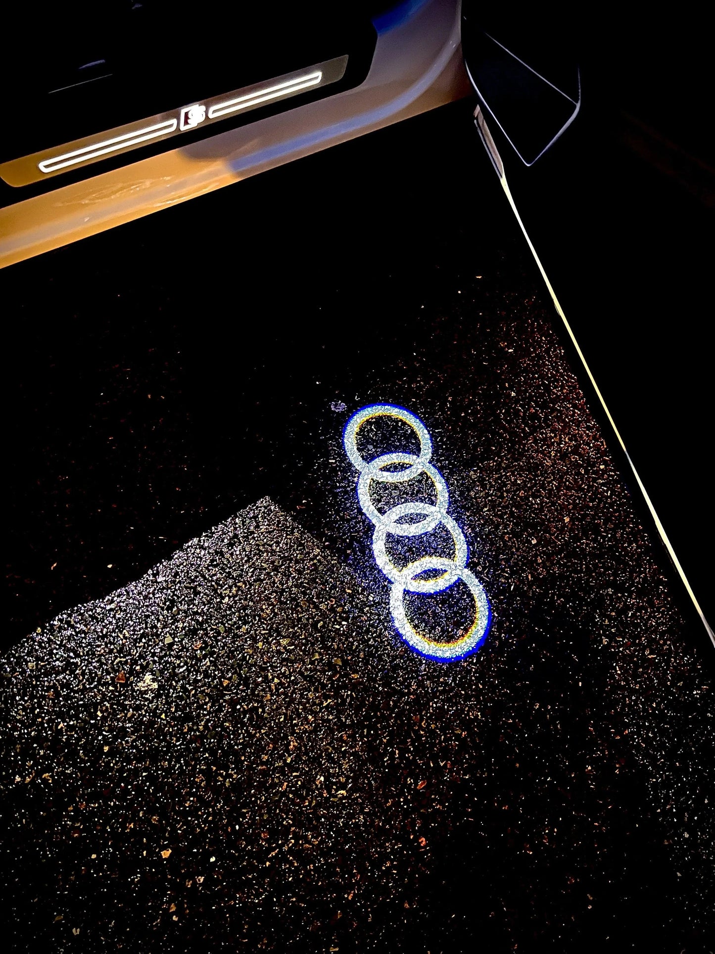 Rennsieger™ Audi High-Res LED Door Lights (Glass)(2pcs) - Rennsieger