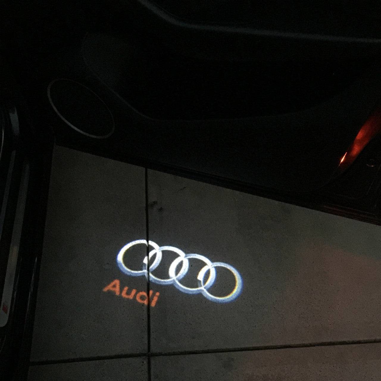 Rennsieger™ Audi High-Res LED Door Lights (Glass)(2pcs) - Rennsieger