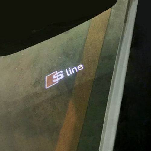 Rennsieger™ Audi High-Res LED Door Lights (Glass)(2pcs) - Rennsieger