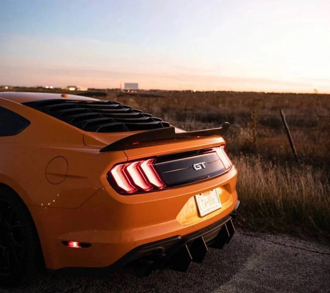 Rennsieger™ | Mustang (S550) | Carbon Fiber Spoiler | V-Style - Rennsieger