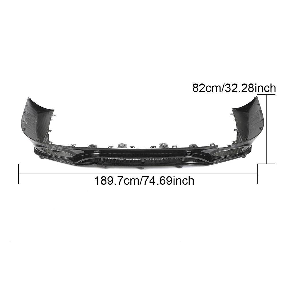 Rennsieger™ | AMG GT 53 (18-20 ) | Rear Bumper Diffuser | Carbon Fiber - Rennsieger