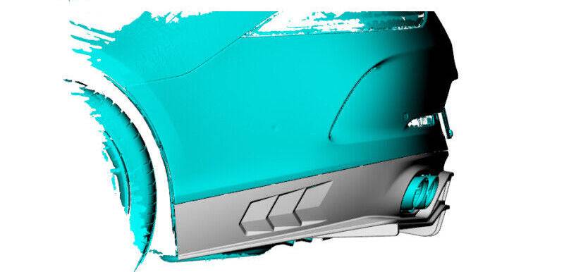 Rennsieger™ | AMG GT 53 (18-20 ) | Rear Bumper Diffuser | Carbon Fiber - Rennsieger