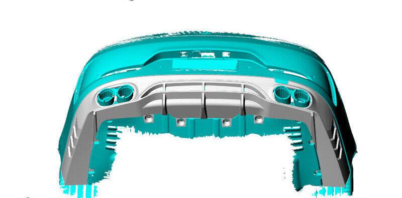Rennsieger™ | AMG GT 53 (18-20 ) | Rear Bumper Diffuser | Carbon Fiber - Rennsieger
