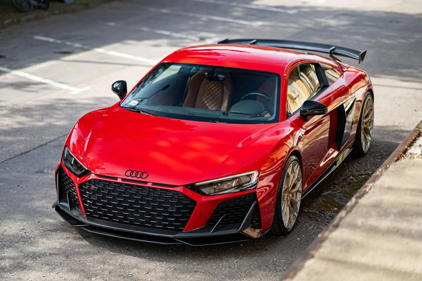 Rennsieger™ | Audi R8 (20- ) | Carbon Fiber Splitter - Rennsieger