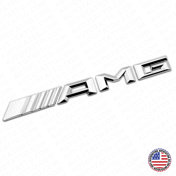 Mercedes-Benz AMG Trunk Badge - Chrome