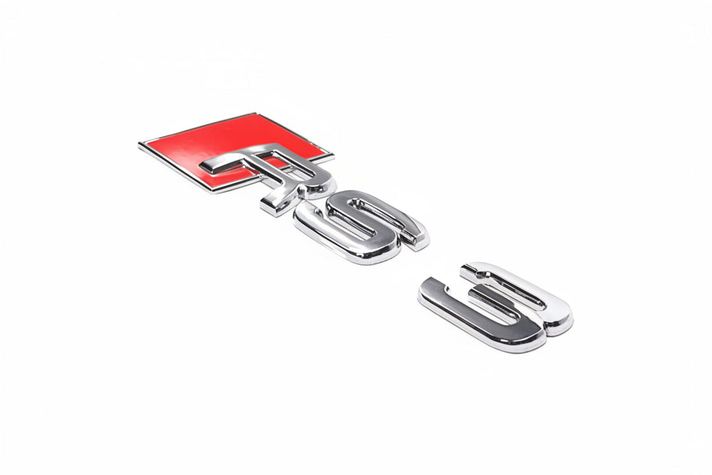 Audi RS3 Rear Trunk Badge - Chrome