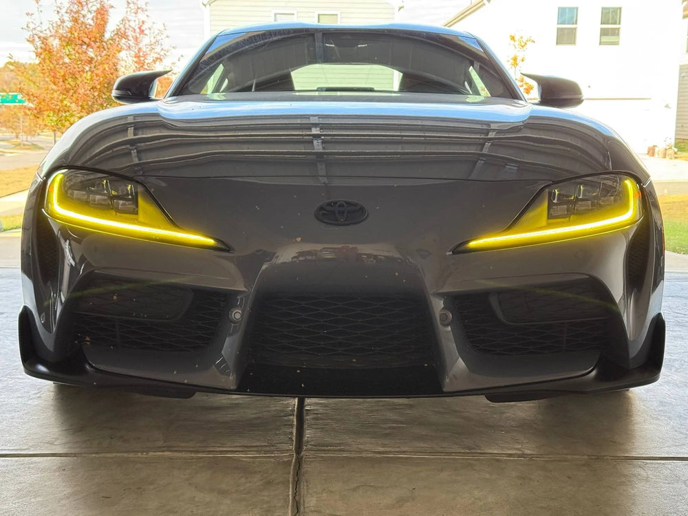 A90 A91 MK5 Toyota Supra Yellow DRL Full Kit (2020+)
