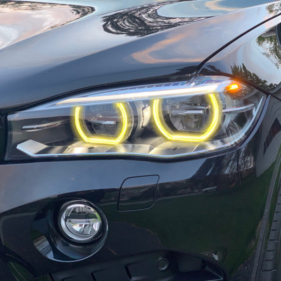 f85-x5m-csl-yellow-drl-boards-only-detail