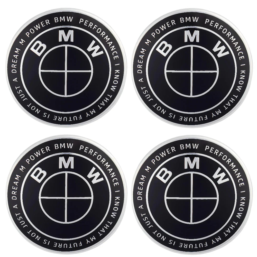 BMW 50th Anniversary Emblem - Full Black