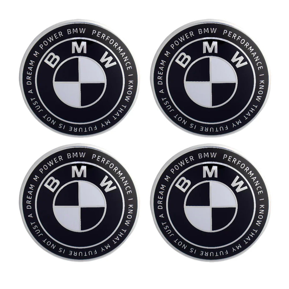 BMW 50th Anniversary Emblem - Black & White