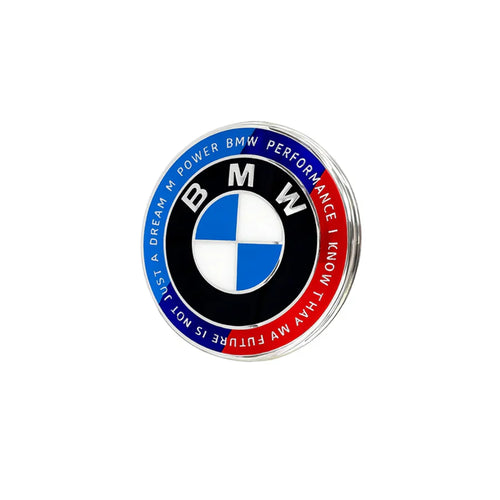 BMW 50th Anniversary Emblem - Blue & Red