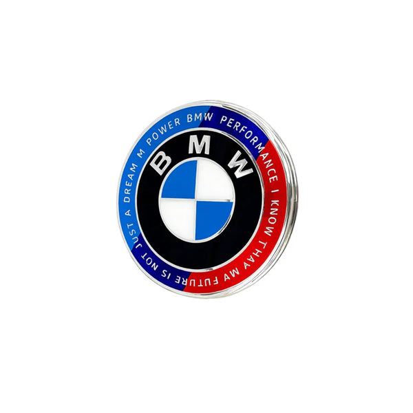 BMW 50th Anniversary Emblem - Blue & Red