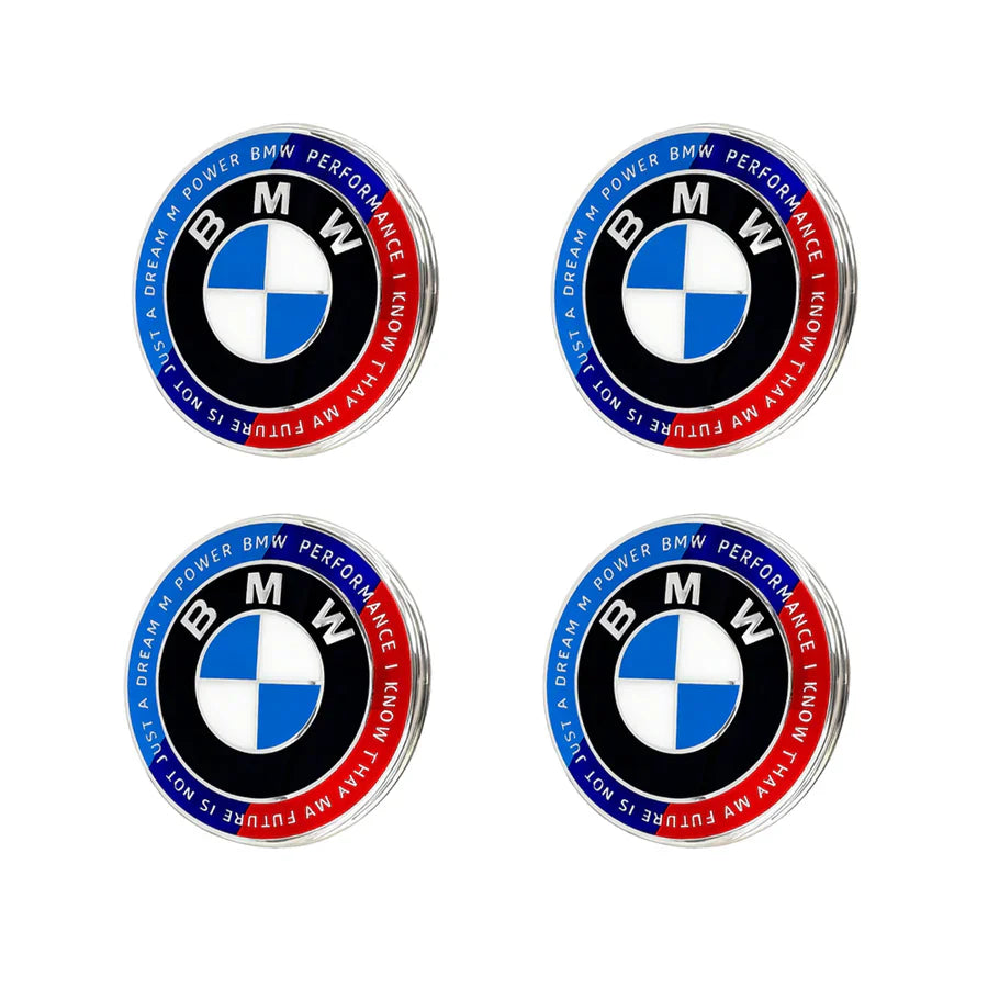 BMW 50th Anniversary Emblem - Blue & Red