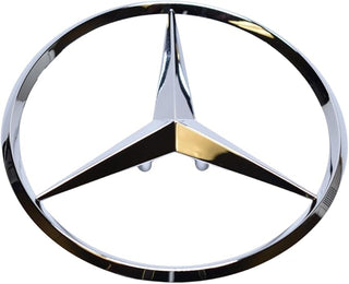 Mercedes-Benz Rear Trunk Star Emblem - Chrome