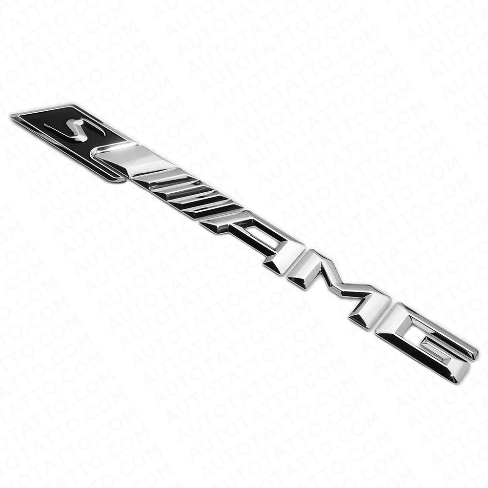 Mercedes-Benz AMG S Trunk Badge - Chrome