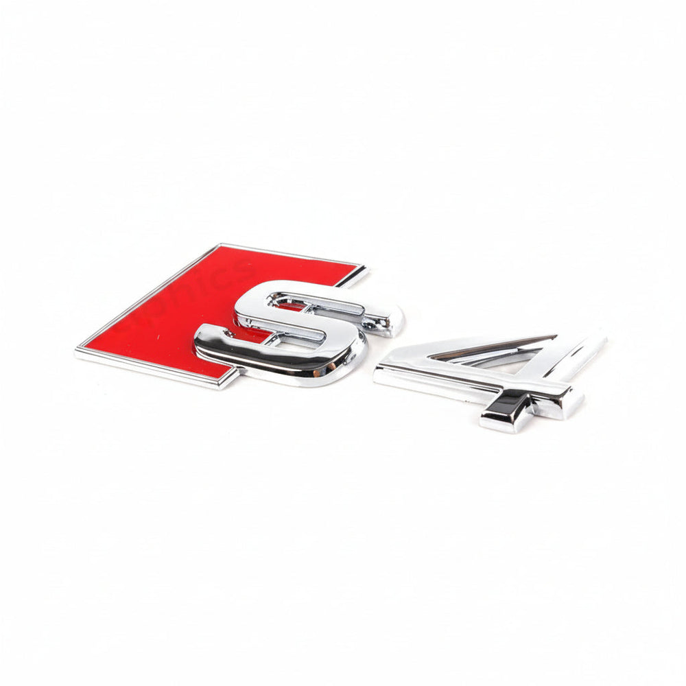 Audi S4 Rear Trunk Badge - Chrome