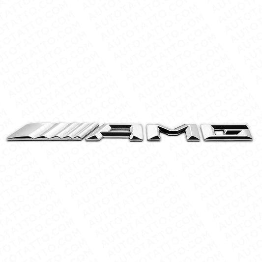 Mercedes-Benz AMG Trunk Badge - Chrome