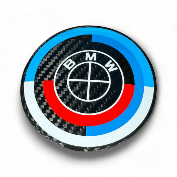 BMW 50th Anniversary Emblem - Carbon Fibre