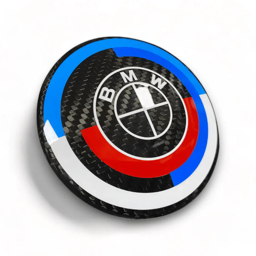 BMW 50th Anniversary Emblem - Carbon Fibre