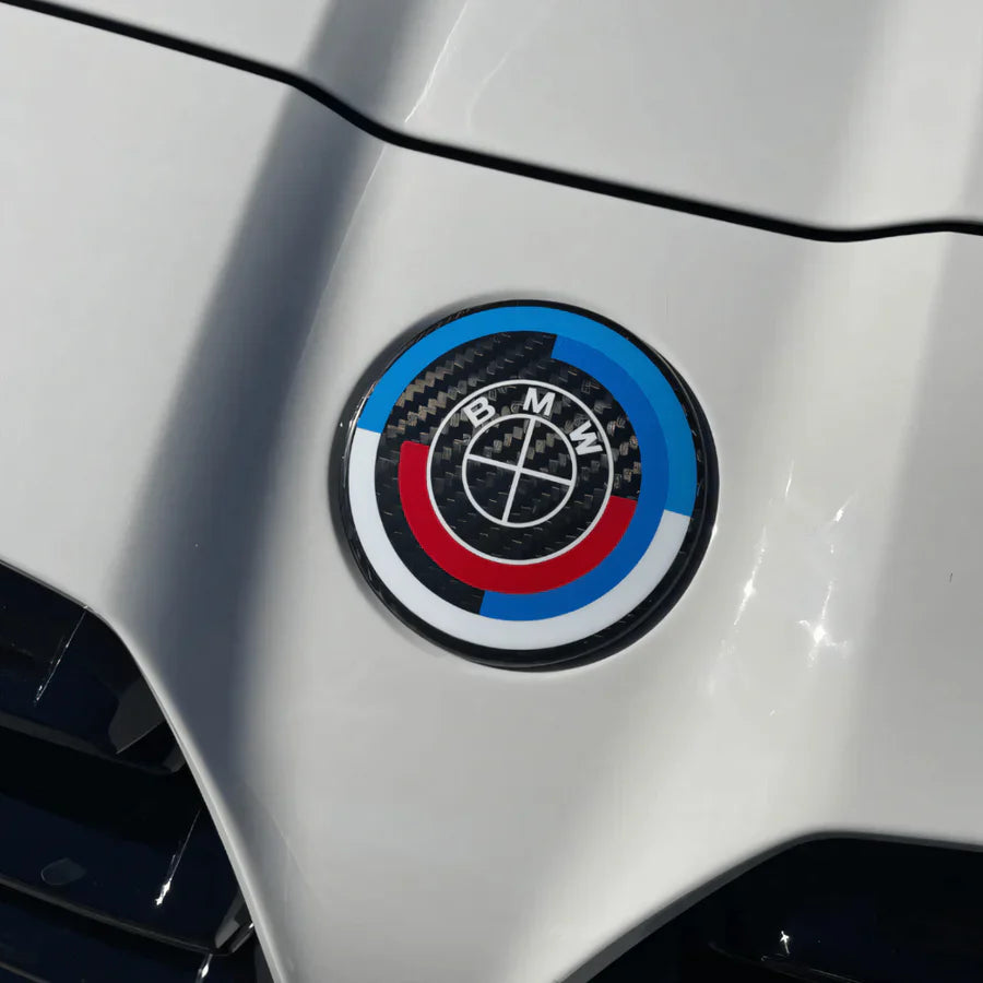 BMW 50th Anniversary Emblem - Carbon Fibre