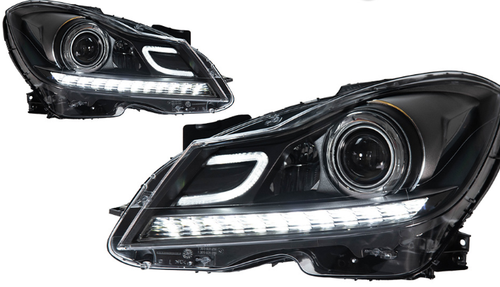 2012-2015 Mercedes-Benz C-Class LED Headlights | W204 Facelift Full Assembly