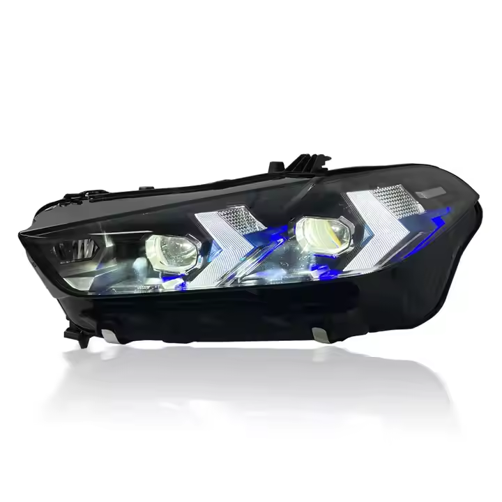 2024+ BMW X5 Snake Eyes LED Headlights | G05 G18 LCI Full Assembly