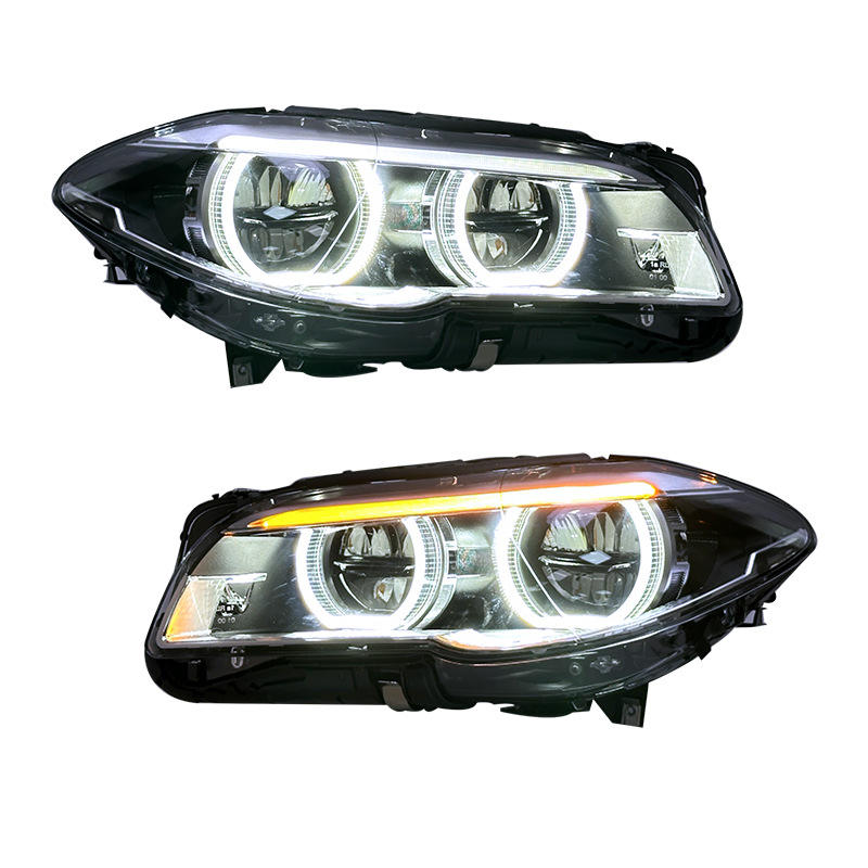 2011-2013 BMW 5 Series LCI-Style LED Headlights | F10 F11 Pre-LCI Full Assembly