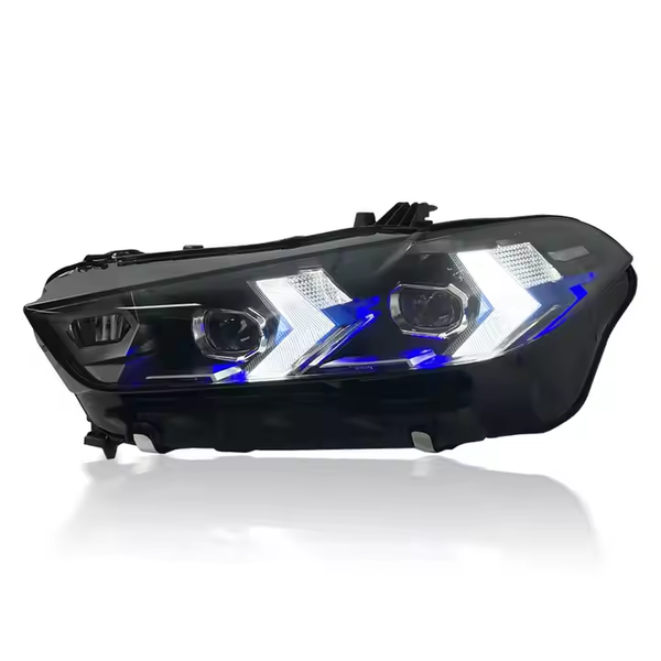 2024+ BMW X5 Snake Eyes LED Headlights | G05 G18 LCI Full Assembly