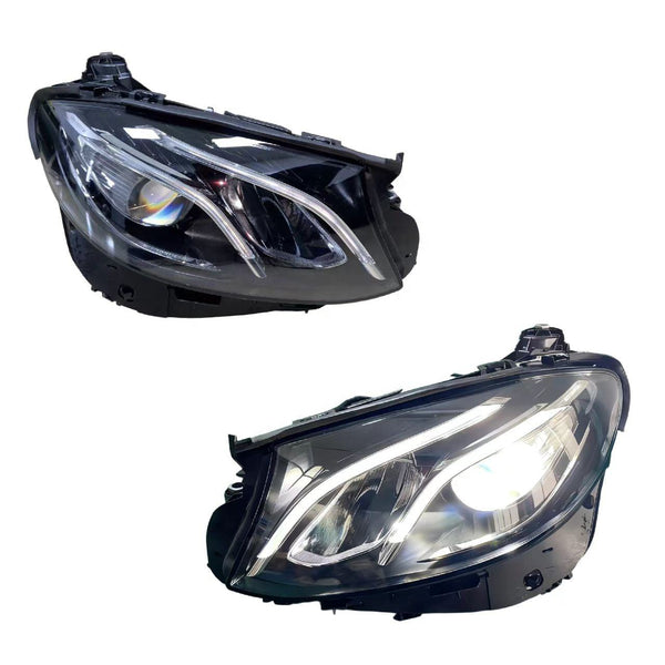 2017-2019 Mercedes-Benz E-Class Multibeam LED Headlights | W213 Full Assembly (Pre-Facelift)