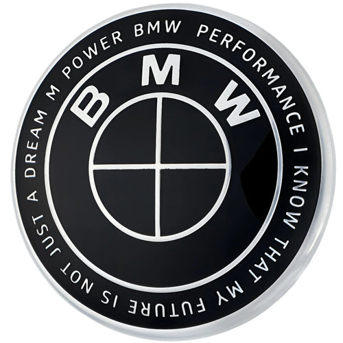 BMW 50th Anniversary Emblem - Full Black