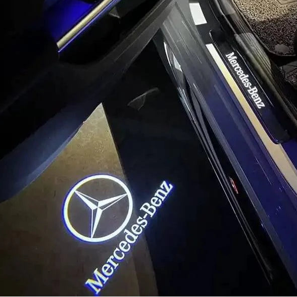 Rennsieger™ Mercedes Benz High-Res LED Door Lights (Glass)(2pcs) - Rennsieger