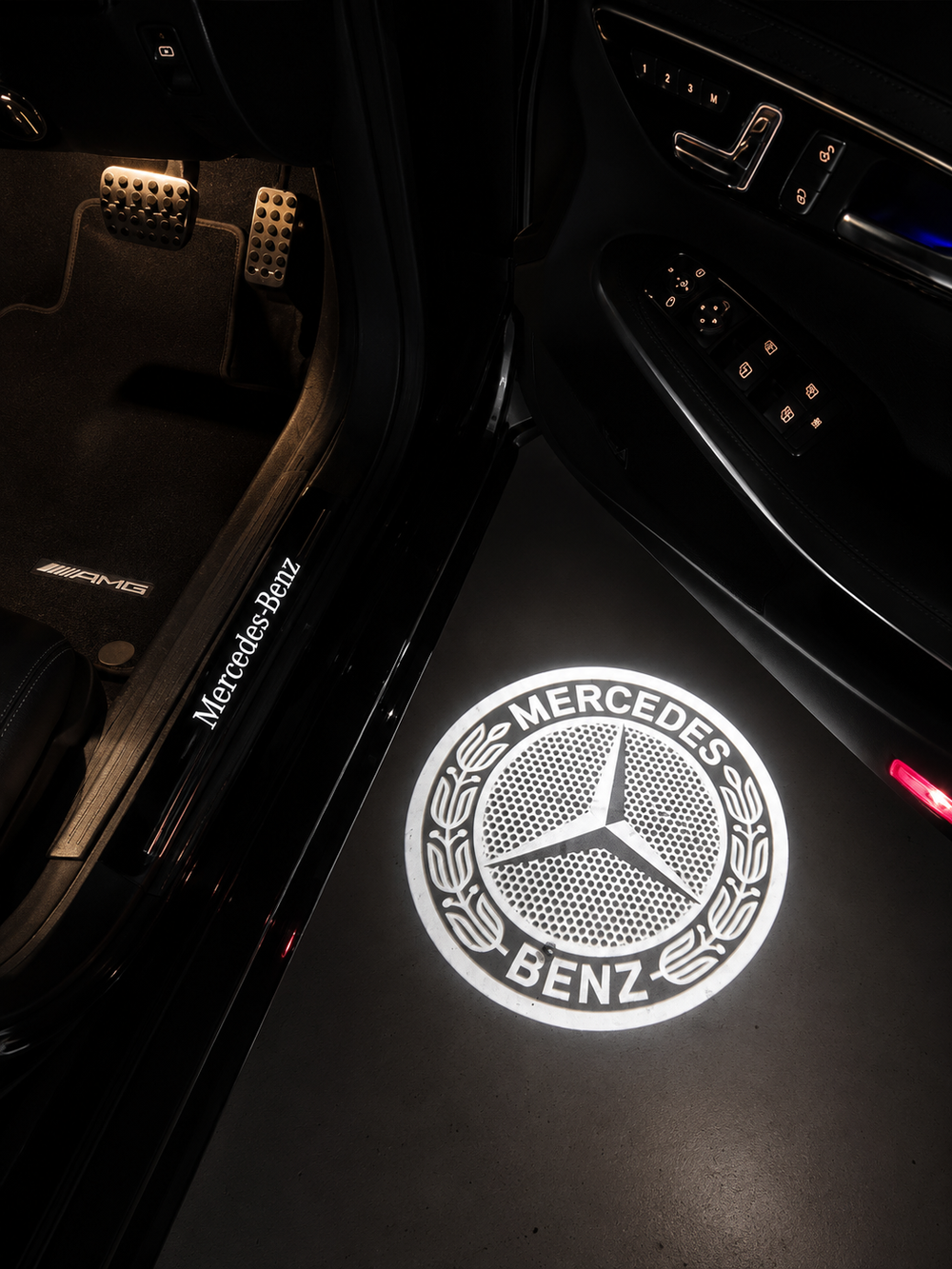 Mercedes Benz LED Door Lights (2 Pcs)