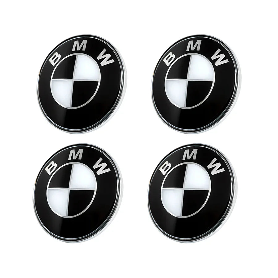 BMW Roundel Emblem - Black & White