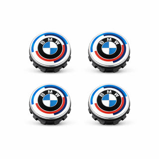 BMW Floating Wheel Centre Caps - 50th Anniversary