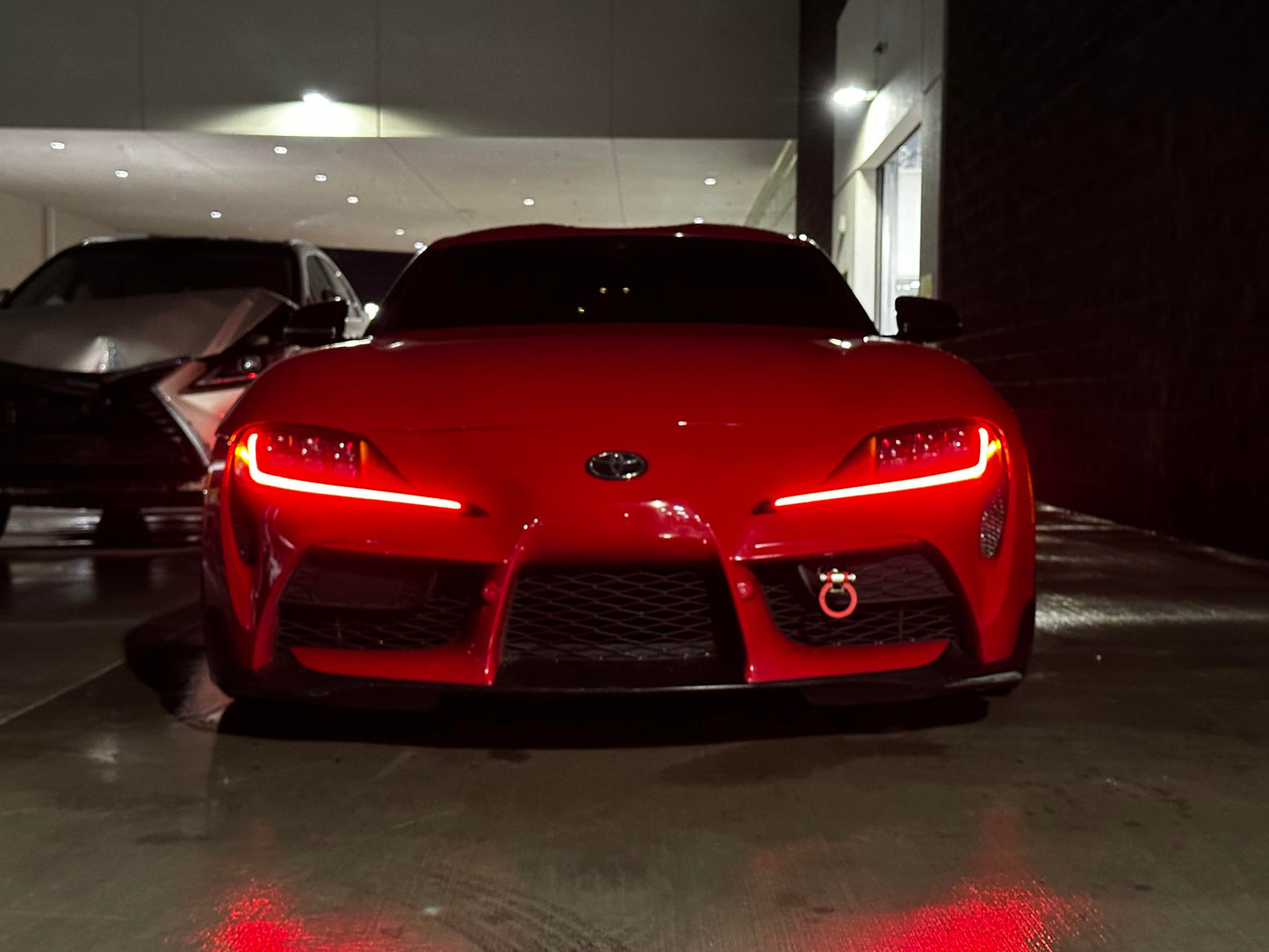 A90 A91 MK5 Toyota Supra Red DRL Full Kit (20+)